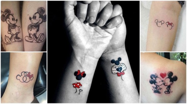 Tatuaje de Mickey y Minnie: ¡37 inspiraciones lindas y encantadoras!