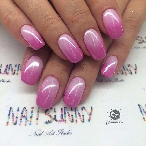 Ombré Nails – ¿Qué es? + 59 Hermosas y Diferentes Ideas!
