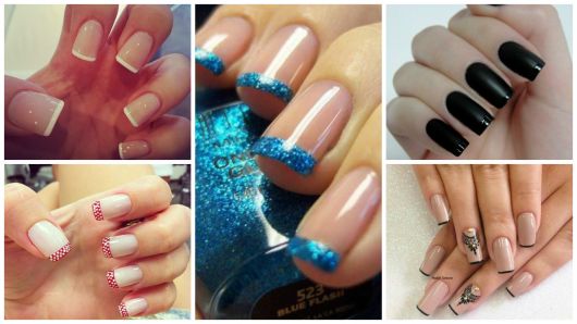 French nails : 78 belles inspirations pour décorer vos ongles !