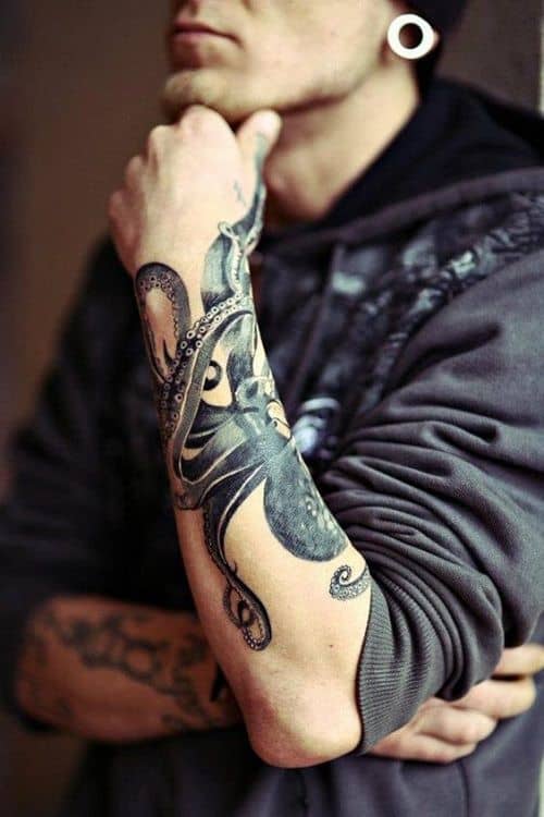 Tatuaje PULPO ➞ ¡Top 50 tatuajes de este año!【2022】