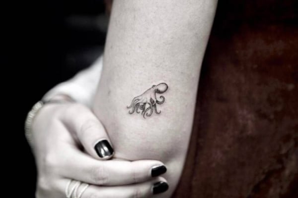 Tatuaje PULPO ➞ ¡Top 50 tatuajes de este año!【2022】