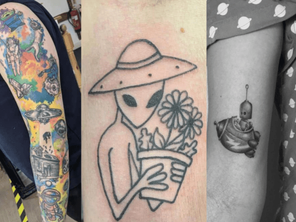 ET Tattoo - 50 idee creative per tatuaggi alieni!