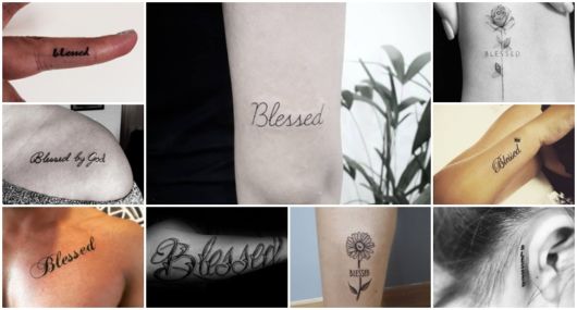 Tatuaje bendito: ¡70 hermosas ideas y fuentes para inspirarte!