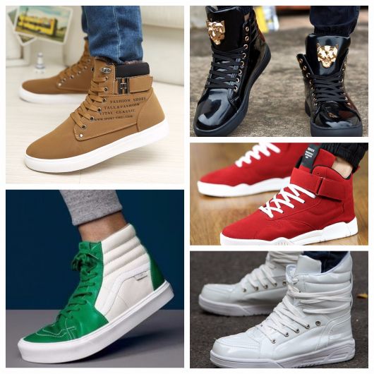 Come indossare le sneakers alte da uomo – 70 stili e look epici!