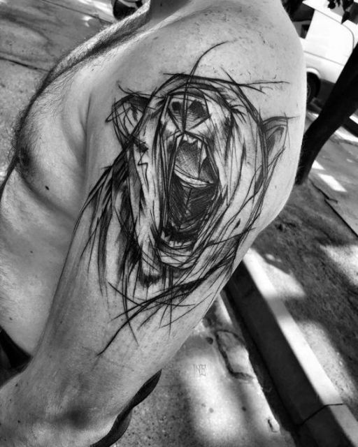 Tatuaggio dell'orso: significato e 25 idee ispiratrici