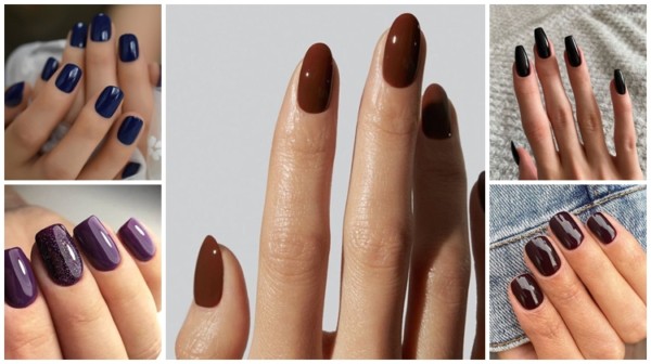 Esmalte de uñas oscuro: ¡+48 hermosas ideas de colores para usar!