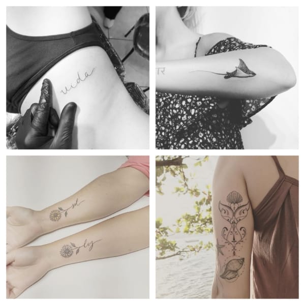 Tatouage en ligne fine : +50 idées de tatouage en ligne INCROYABLES !