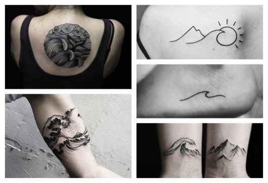 Wave Tattoo: significato e 35 idee per trarre ispirazione!