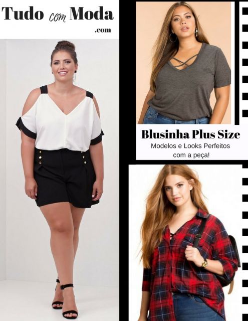 Blusa de talla grande: ¡55 modelos absurdamente hermosos para chicas gordas!