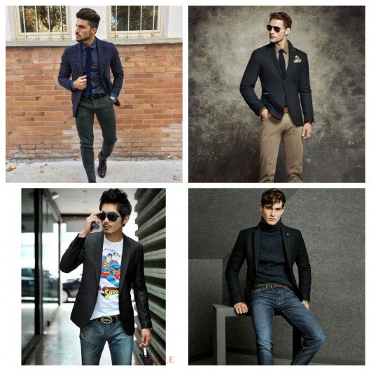 Cómo usar un blazer de hombre delgado: ¡80 looks y consejos imperdibles!