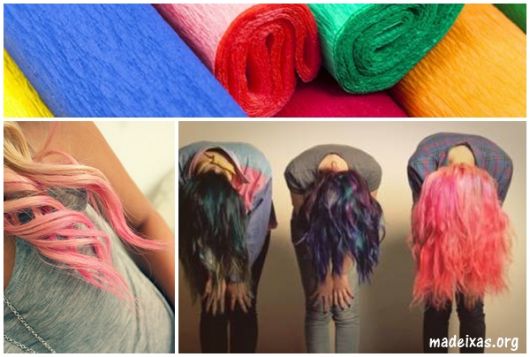 Cómo teñir tu cabello con papel crepé – ¡Dudas y paso a paso!