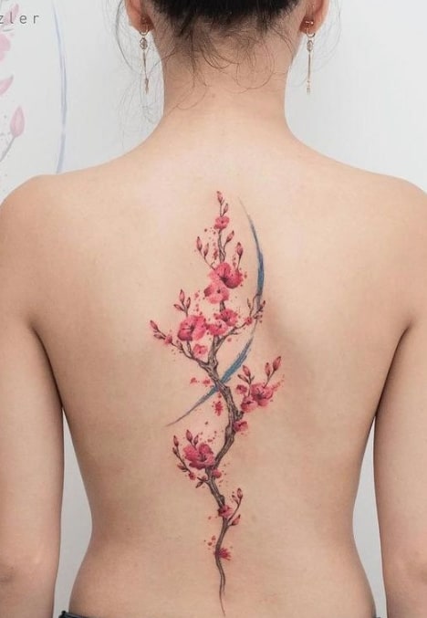 Cherry Blossom Tattoo: ¡42 hermosos tatuajes para inspirarte!