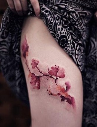 Cherry Blossom Tattoo: ¡42 hermosos tatuajes para inspirarte!