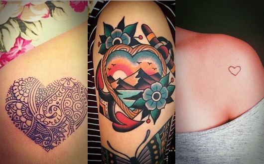 Cuore tatuaggio sulla spalla: 25 idee per trarre ispirazione