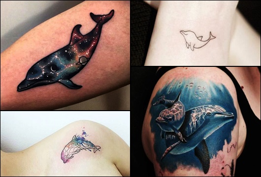 Tatouage de dauphin - Signification et 20 modèles à inspirer