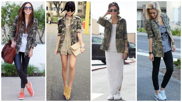 Veste Camouflage Femme ➞ +72 Modèles et Looks Incroyables !