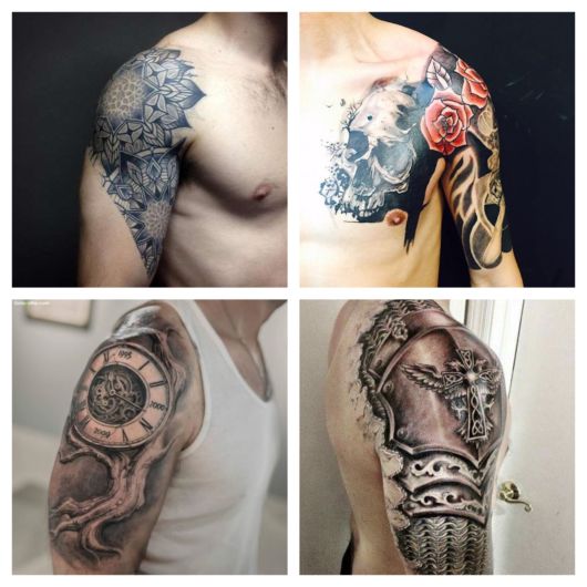Tatuaje de hombro masculino: ¡80 ideas increíbles para inspirarte!