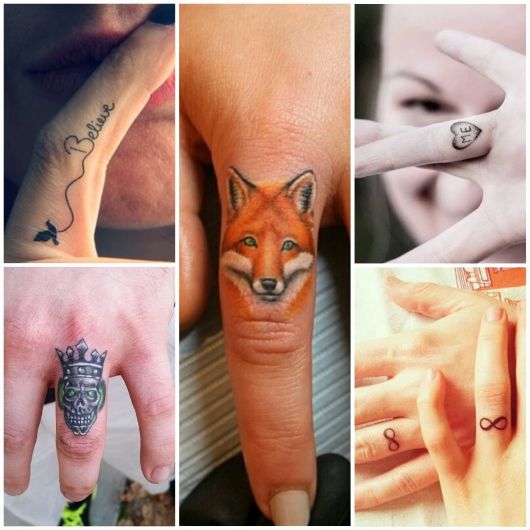 Finger Tattoo - 50 idee incredibili per trarre ispirazione!