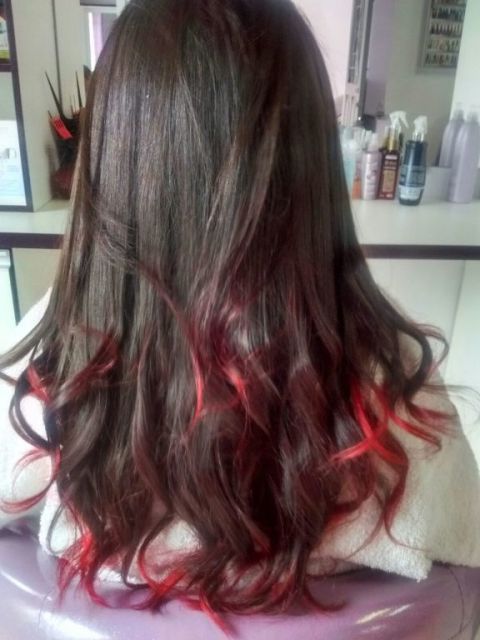 Red Ombré Hair: le migliori tonalità, la cura e più di 40 foto