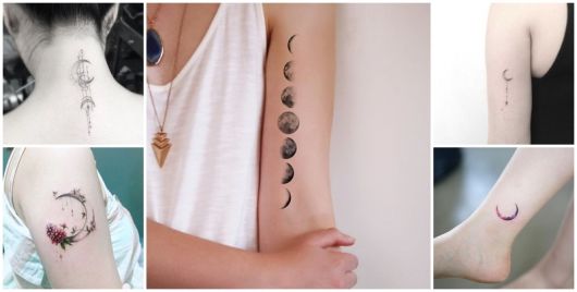 Tatuaje de luna: ¡52 ideas apasionantes y significados principales!