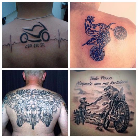 Moto Tattoo: Meaning, tips and 65 awesome ideas